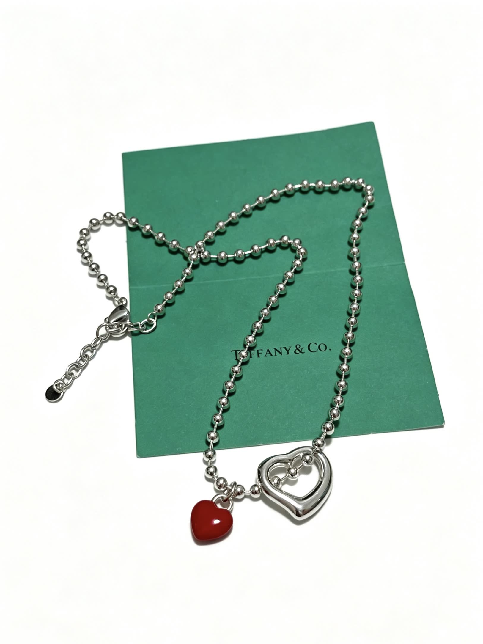Tiffany & Co. Heart Tag Charm Necklace